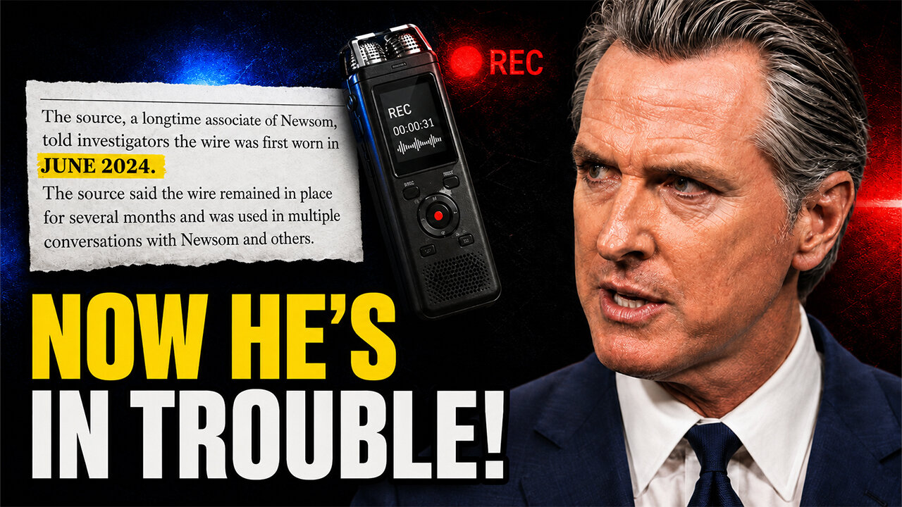 Gavin Newsom BLAMES Trump Before an FBI WIRE BOMBSHELL Blows Up His Story!