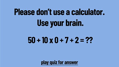 General Knowledge Quiz