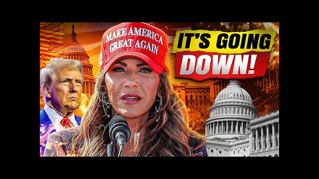 Breaking: Kristi Noem Just Dropped A Major Bombshell!!!