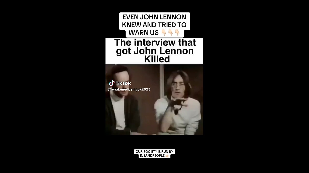 John Lennon speaks