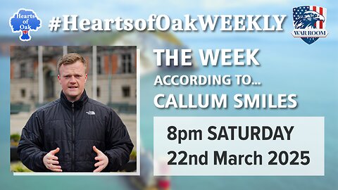 The Week According to ... Callum Smiles