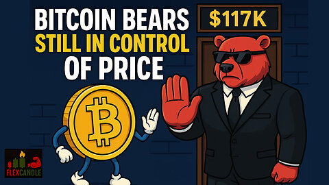 Bitcoin Bear Flag Targets $111K | Will Bulls Defend or Break to $107K? | EP. 113