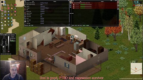 Project Zomboid, getting ready for winter and loss of power.