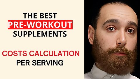 How Much it Costs to Make Your Own Best Pre workout Drink | Supplements Nutritions, without caffeine