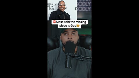 🚨Mase said the missing piece in people’s lives is God🤯