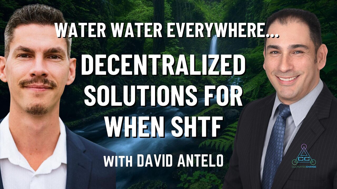 HYDRENESIS | Disaster Proof Water & Non-Toxic Farming at Scale | David Antelo | Cultivating Change