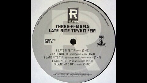 Three 6 Mafia Late Nite Tip (Remix)