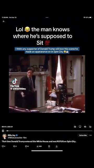 🤣 Trump’s Cameo on “Spin City” Should Be Titled “The Art of Manifesting”