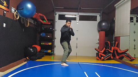 WTD 2 Step Kick Combination 112