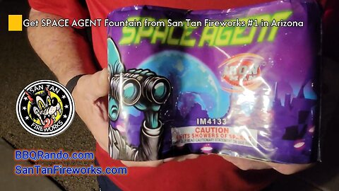 Space Agent - IRON MAN Fireworks