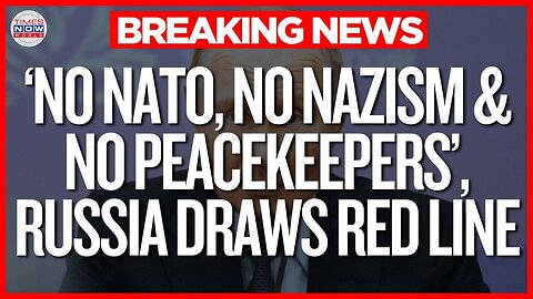 LIVE | Lavrov Warns West: Any NATO Peacekeepers in Ukraine Will Be Treated as Military Targets