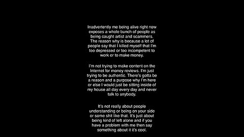 Me being alive exposes people