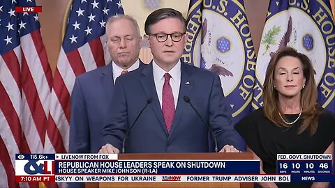 Government Shutdown: Johnson says Dems are being ran by the mob