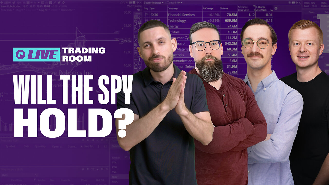 LIVE Trading: Why We Think These 5 Stocks Are Prime For Breakouts!