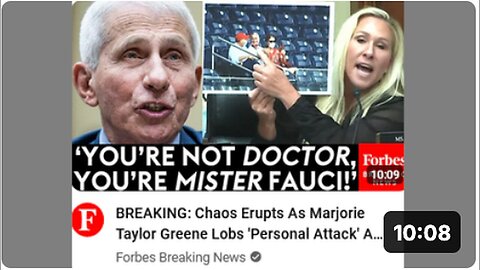 "Chaos Breaks Out as Marjorie Taylor Greene Targets Fauci, Dems Halt Hearing"
