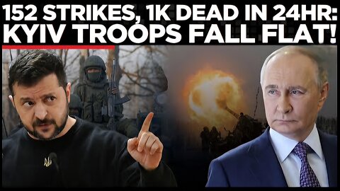 Putin Redraws Frontline Near Dnipro, 1,000 Dead in 24 Hours, 13 Depots Gone