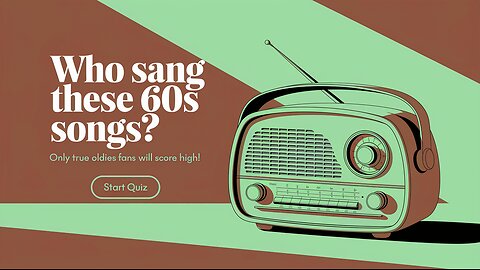 Who Sang These 60s Songs?