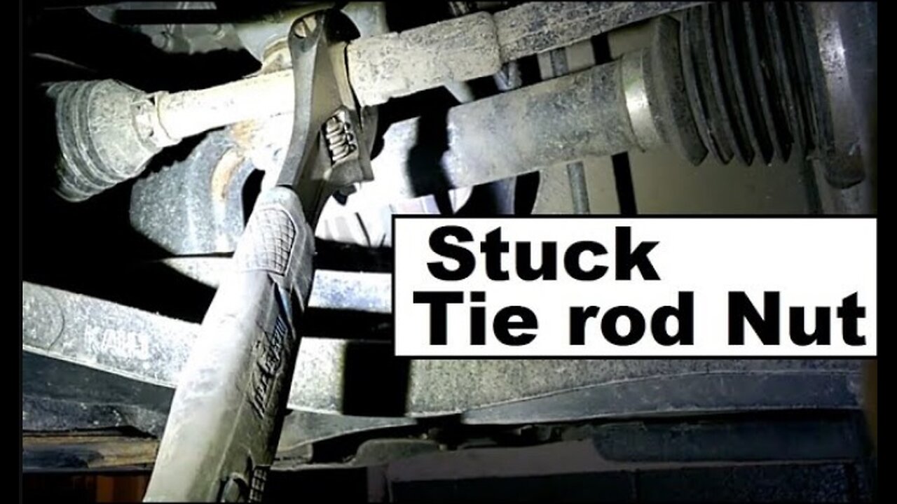 Stuck Tie rod Geometry Nut - trick