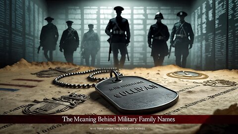 The Meaning Behind Military Family Names