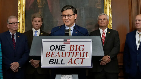 BIG BEAUTIFUL BILL PASSES BOTH HOUSES. Is the Democratic Party circling the drain?