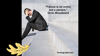 Failure is ...