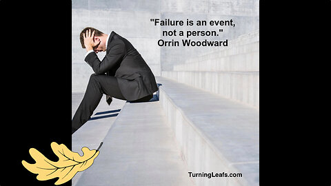 Failure is ...