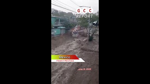 #Mexico #flood #Querétaro #Menchaca #destruction #anomaly #climatecrisis #weather #climatechange