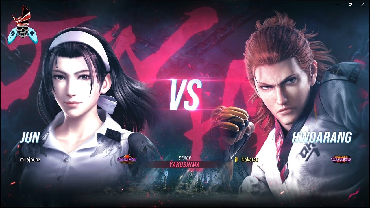 TEKKEN 8 Skulled Jun Kazama Flame Ruler promotion match