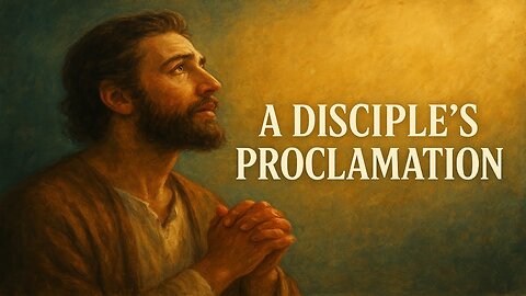 9/7/2025 Sunday Worship | A Disciple's Proclamation