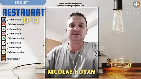 RESTAURAT | EP 14 | MĂRTURIE NICOLAE BOȚAN