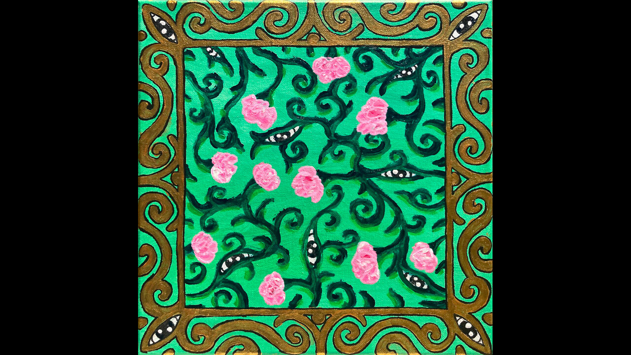 'Spring Seal #4' Original Art Painting Timelapse 5-1-25
