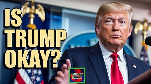 US President Donald Trump addresses health rumours