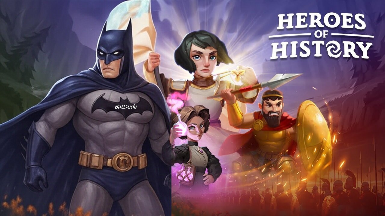 🎮 Let's Play 🎮 Heroes of History (Blind Play Through) BatDude Plays Mobile Games