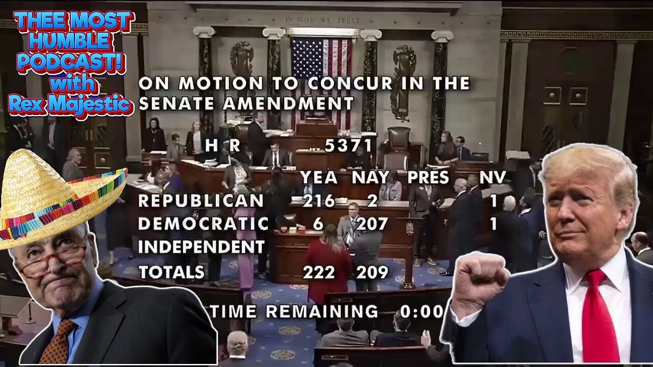 Ep.94: Schumer Shutdown Ends; Trump Threatens BBC With $1B Suit; Dems Use "Epstein" To Deflect From Shutdown Disaster