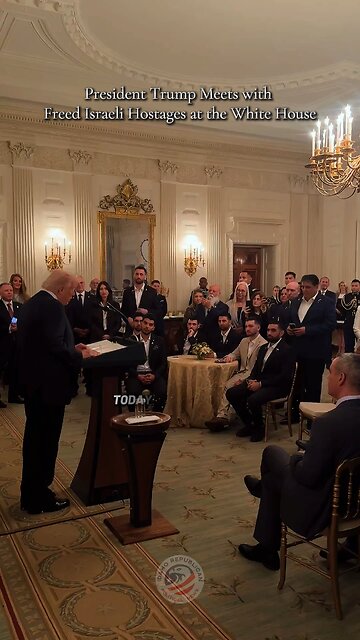 President Trump Meets with Freed Israeli Hostages
