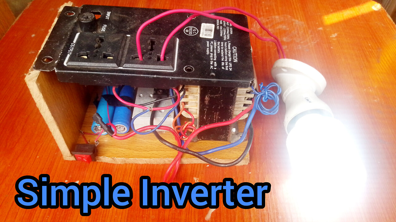 How to make simple Inverter at home