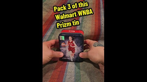 Pack 3 of a 2024-25 WNBA Prizm tin