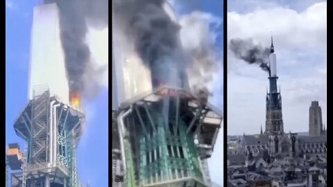 Old World Buildings Are Being Burned Down All Over The World