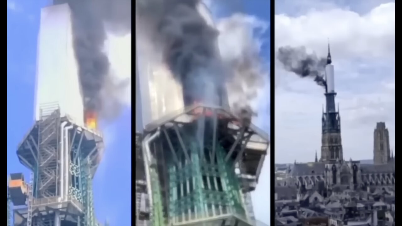 Old World Buildings Are Being Burned Down All Over The World