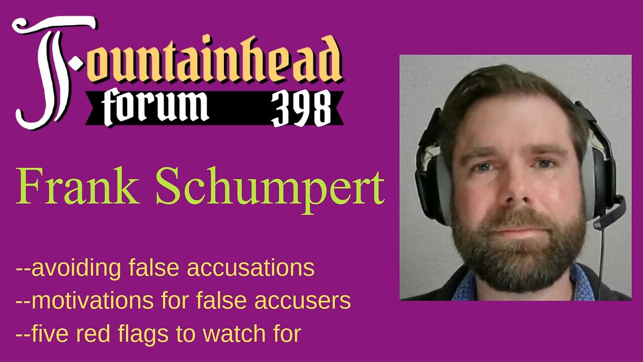 FF-398: Frank Schumpert on investigating and dismissing false rape reports