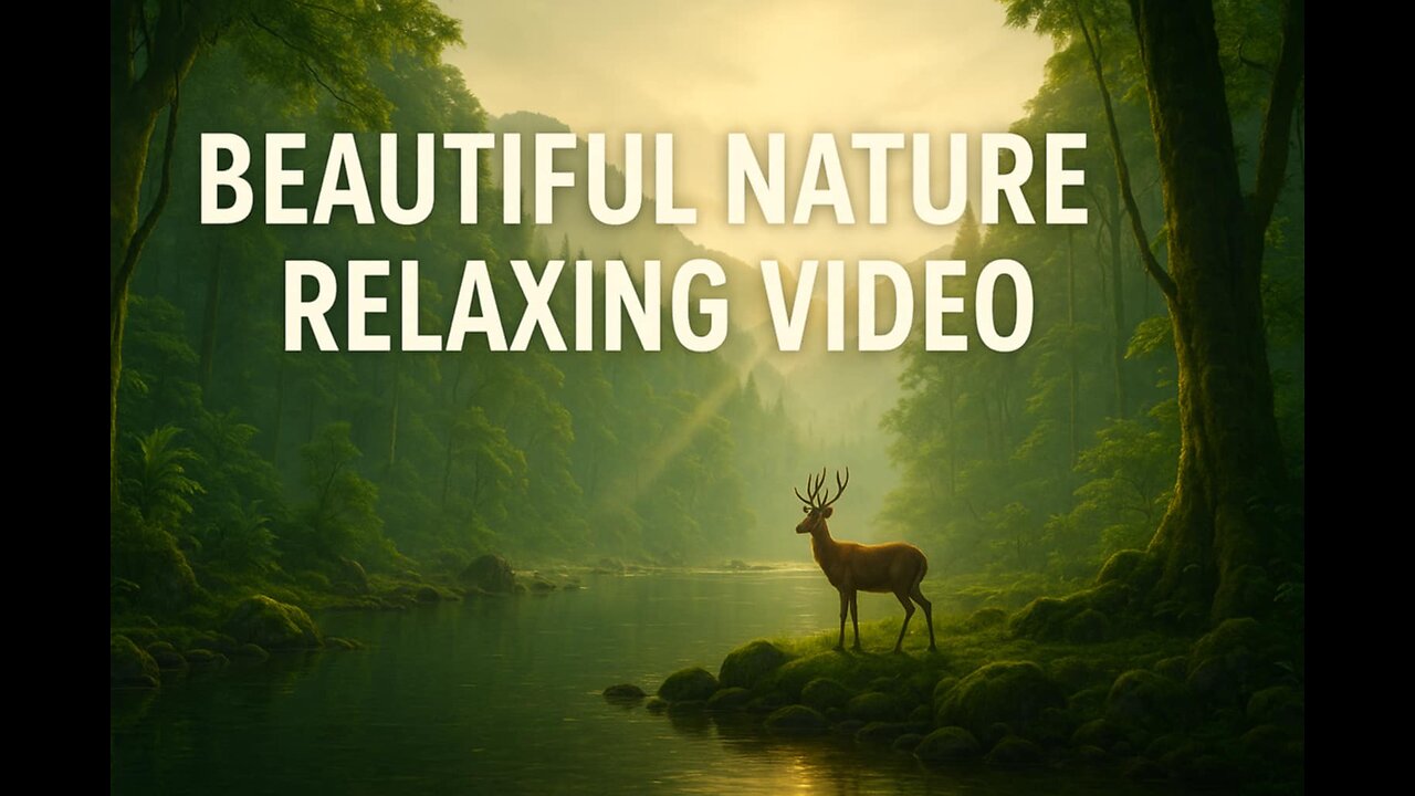 Relaxing Amazon Jungle Nature | Peaceful Sounds & AI Footage #relaxingnature