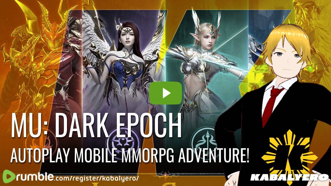 🔴 MU: Dark Epoch Gameplay 🎮 Autoplay Mobile MMORPG Adventure! Live Now!