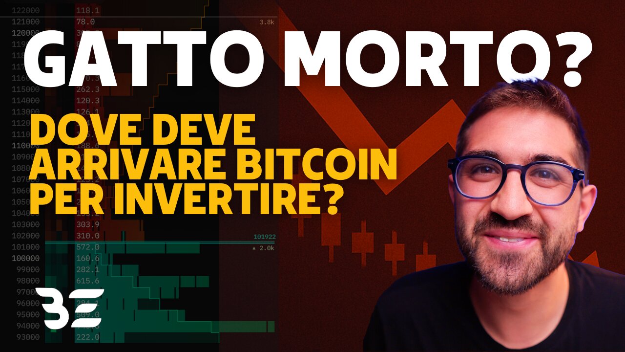 BITCOIN: GATTO MORTO o INVERSIONE? (ecco i miei target)