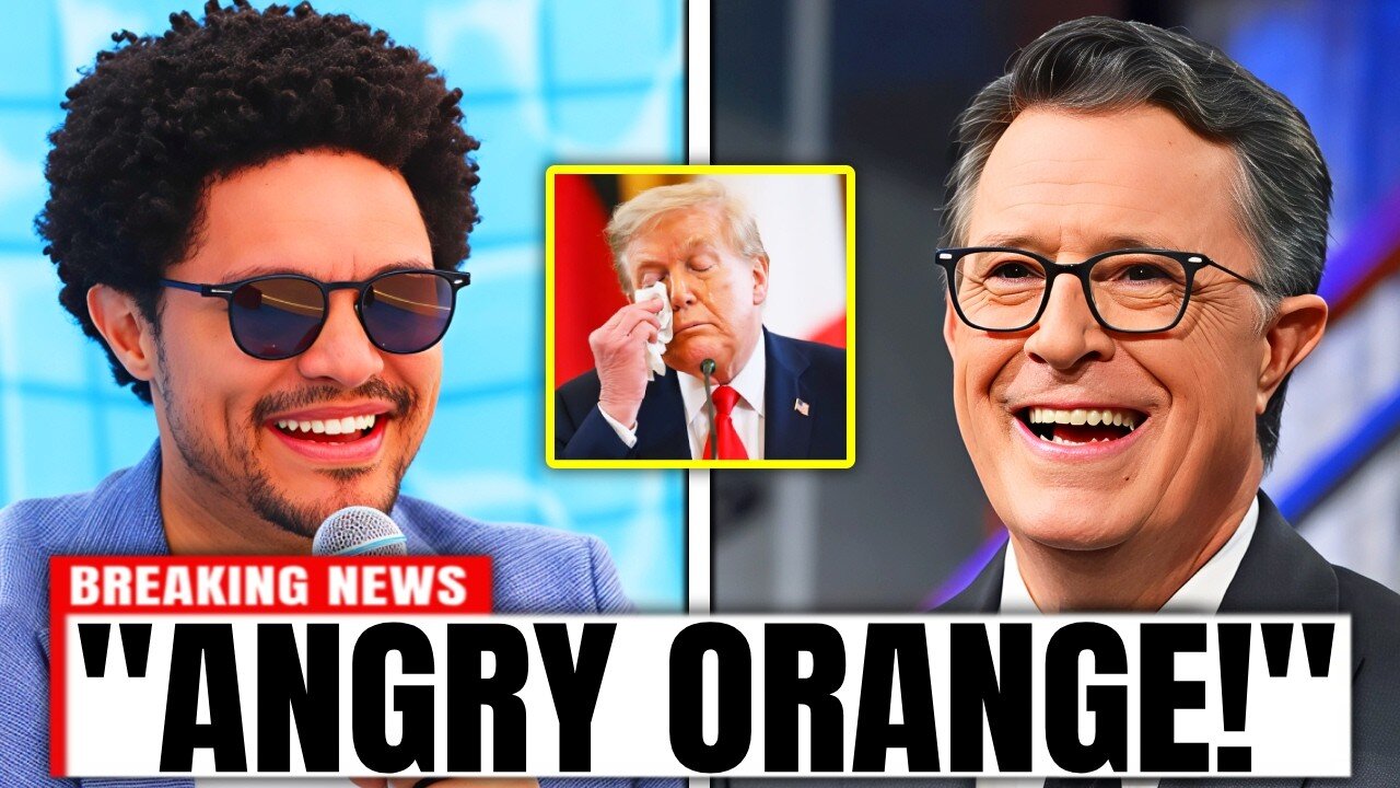 Trevor Noah & Stephen Colbert EXPOSE Trumps's DARK SECRET On LIVE TV - 1080