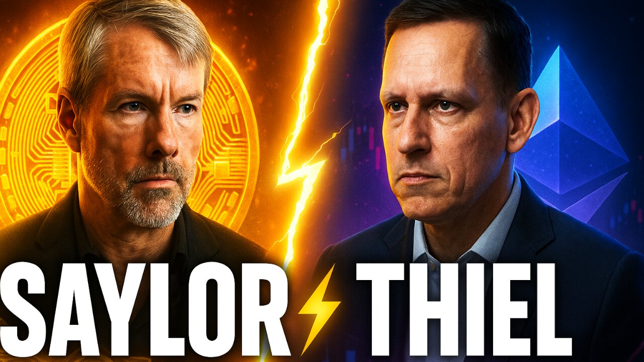 Michael Saylor vs Peter Thiel | Bitcoin Bubble Debat