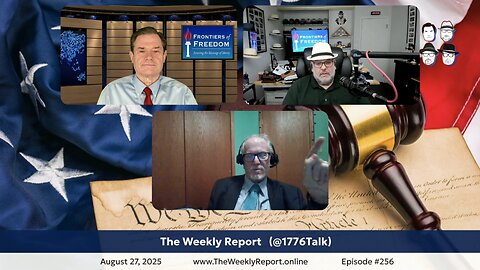 The Frontiers of Freedom Weekly Report - August 28, 2025 