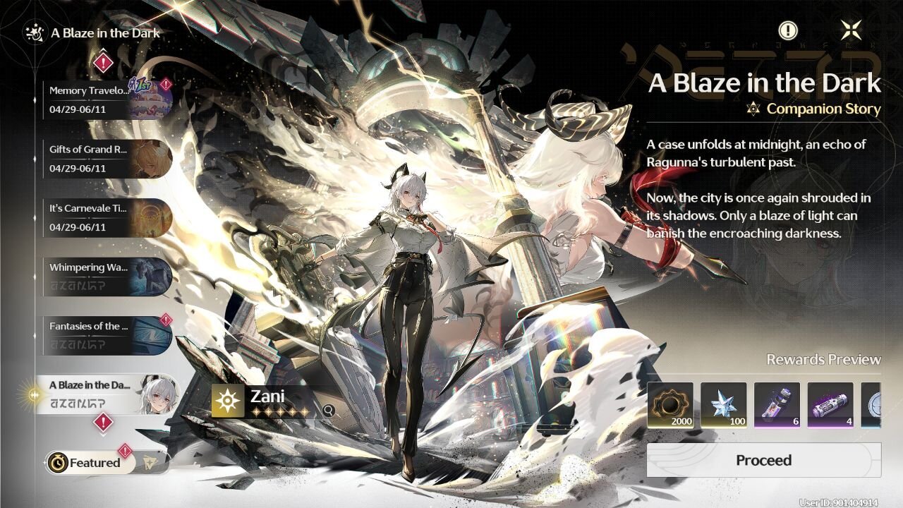 A Blaze in the Dark - Wuthering Waves - Version 2.3