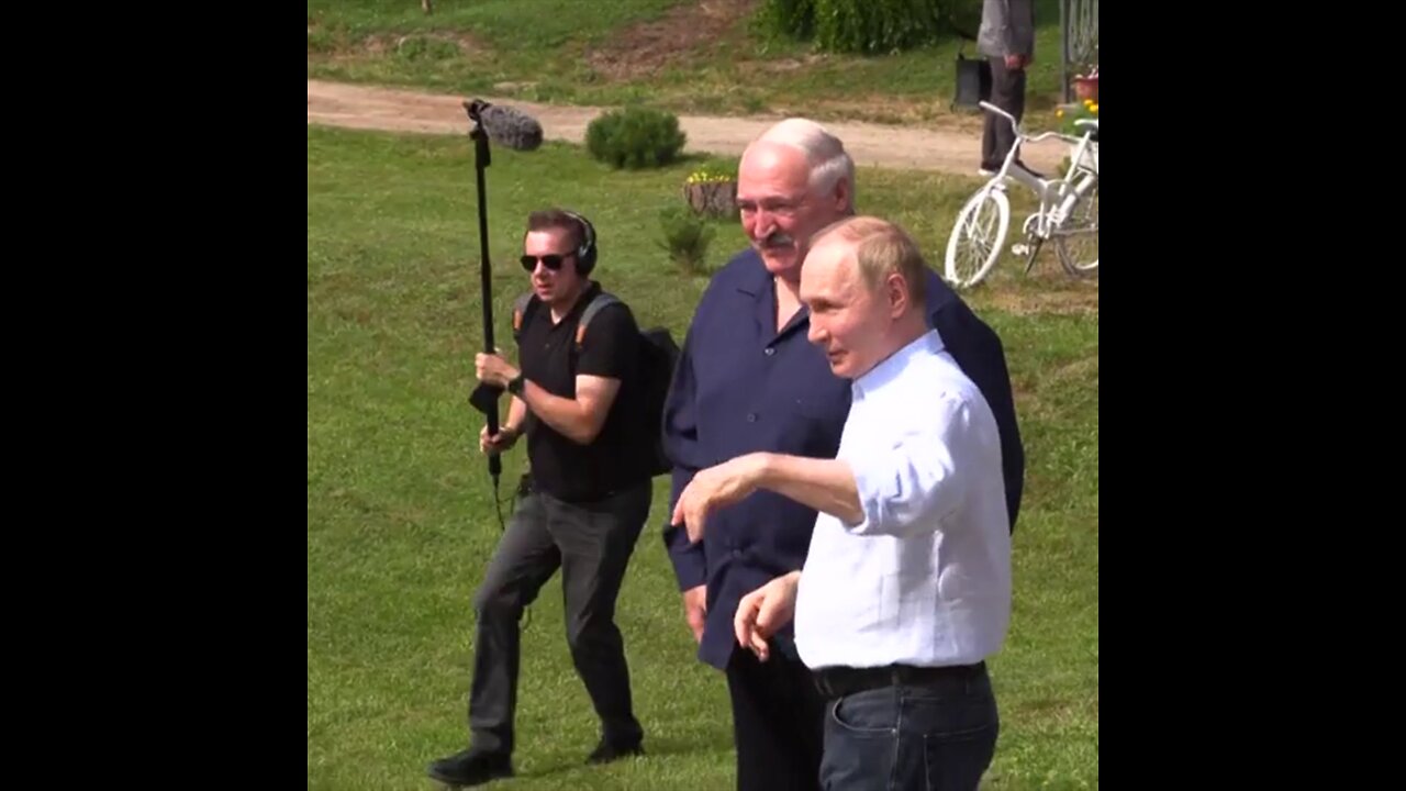 Putin y Lukashenko mantienen una reunión informal en la isla rusa de Valaam