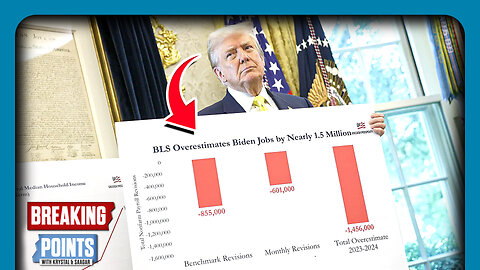 Trump Floats Bad Jobs Numbers COVERUP With New Official