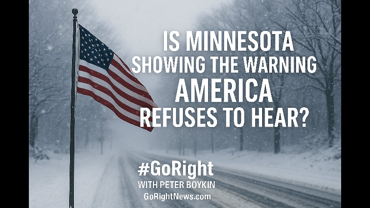 The Warning in the North: Is Minnesota Showing America What Comes Next?